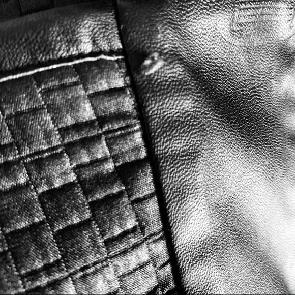 Lord & Taylor Black Faux Leather Women’s Skirt - Picture 9 of 9